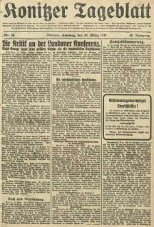 Konitzer Tageblatt.Amtliches Publikations=Organ, nr59