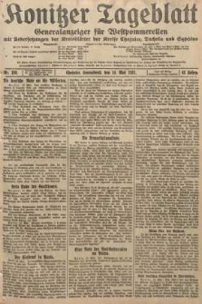 Konitzer Tageblatt.Amtliches Publikations=Organ, nr109
