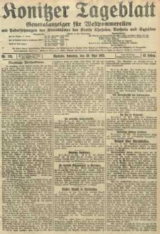Konitzer Tageblatt.Amtliches Publikations=Organ, nr120