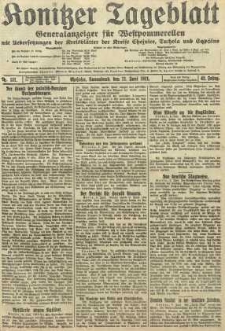 Konitzer Tageblatt.Amtliches Publikations=Organ, nr131