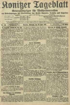 Konitzer Tageblatt.Amtliches Publikations=Organ, nr146