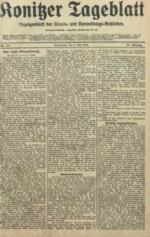 Konitzer Tageblatt.Amtliches Publikations=Organ, nr152