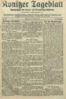 Konitzer Tageblatt.Amtliches Publikations=Organ, nr235