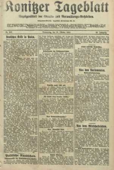 Konitzer Tageblatt.Amtliches Publikations=Organ, nr248