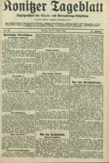 Konitzer Tageblatt.Amtliches Publikations=Organ, nr252