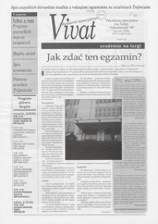 Vivat Academia, 1998, nr 3 (9) wydanie specjalne