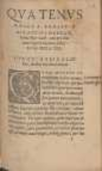 Qvatenvs Moses A Christianis Accipi Debat Sermo Mar. Luth. cum pro Concione legeret Exodum [...].