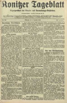 Konitzer Tageblatt.Amtliches Publikations=Organ, nr282