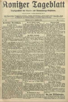 Konitzer Tageblatt.Amtliches Publikations=Organ, nr294