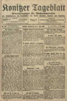 Konitzer Tageblatt.Amtliches Publikations=Organ, nr149