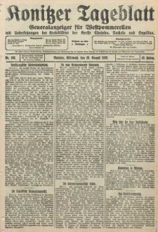 Konitzer Tageblatt.Amtliches Publikations=Organ, nr193