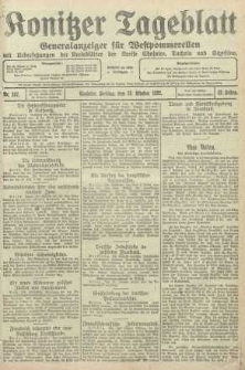 Konitzer Tageblatt.Amtliches Publikations=Organ, nr237