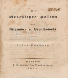 Die Geschichte Polens. Bd. 1-4