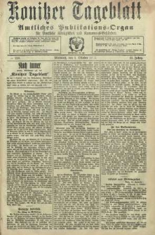 Konitzer Tageblatt.Amtliches Publikations=Organ, nr230