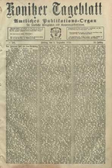 Konitzer Tageblatt.Amtliches Publikations=Organ, nr285