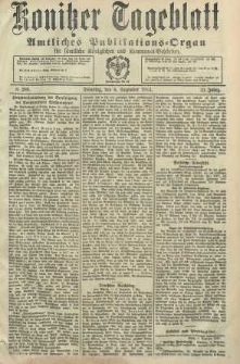 Konitzer Tageblatt.Amtliches Publikations=Organ, nr288