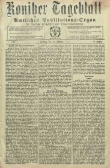 Konitzer Tageblatt.Amtliches Publikations=Organ, nr238