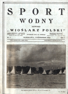 Sport Wodny, 1925, nr 7