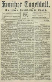 Konitzer Tageblatt.Amtliches Publikations=Organ, nr239
