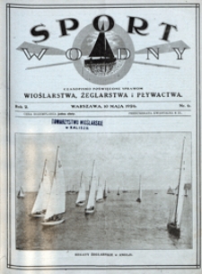 Sport Wodny, 1926, nr 6