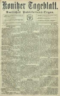 Konitzer Tageblatt.Amtliches Publikations=Organ, nr250