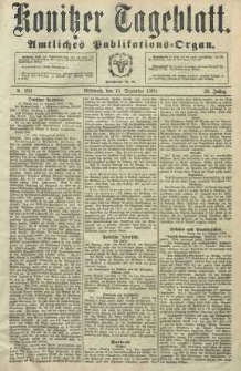 Konitzer Tageblatt.Amtliches Publikations=Organ, nr293