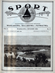 Sport Wodny, 1926, nr 17
