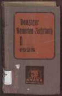 Danziger Beamten - Jahrbuch 1928