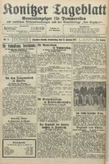 Konitzer Tageblatt.Amtliches Publikations=Organ, nr9