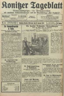 Konitzer Tageblatt.Amtliches Publikations=Organ, nr14