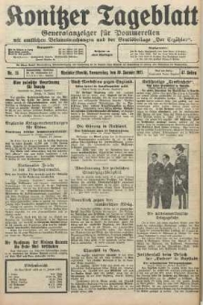 Konitzer Tageblatt.Amtliches Publikations=Organ, nr15