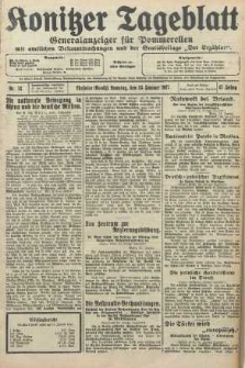Konitzer Tageblatt.Amtliches Publikations=Organ, nr18