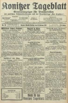 Konitzer Tageblatt.Amtliches Publikations=Organ, nr39