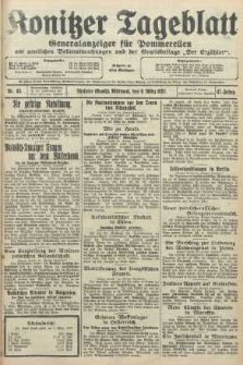 Konitzer Tageblatt.Amtliches Publikations=Organ, nr55