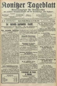 Konitzer Tageblatt.Amtliches Publikations=Organ, nr67