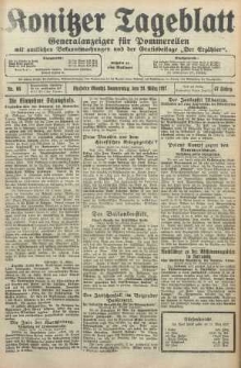 Konitzer Tageblatt.Amtliches Publikations=Organ, nr68