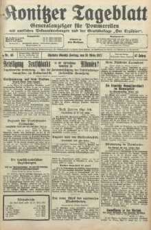 Konitzer Tageblatt.Amtliches Publikations=Organ, nr69