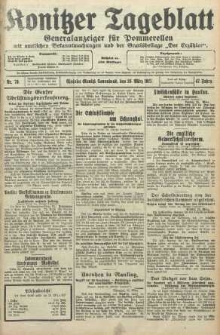 Konitzer Tageblatt.Amtliches Publikations=Organ, nr70
