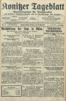 Konitzer Tageblatt.Amtliches Publikations=Organ, nr72