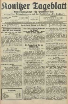 Konitzer Tageblatt.Amtliches Publikations=Organ, nr73