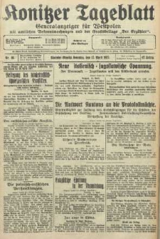 Konitzer Tageblatt.Amtliches Publikations=Organ, nr89