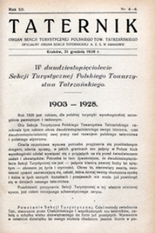 Taternik, 1928, nr 4-6