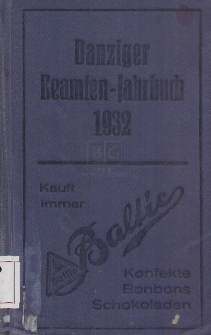 Danziger Beamten - Jahrbuch 1932