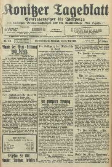 Konitzer Tageblatt.Amtliches Publikations=Organ, nr119