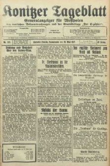 Konitzer Tageblatt.Amtliches Publikations=Organ, nr121