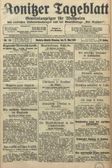 Konitzer Tageblatt.Amtliches Publikations=Organ, nr123