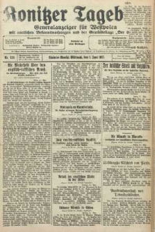 Konitzer Tageblatt.Amtliches Publikations=Organ, nr124