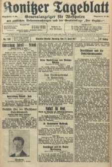 Konitzer Tageblatt.Amtliches Publikations=Organ, nr133