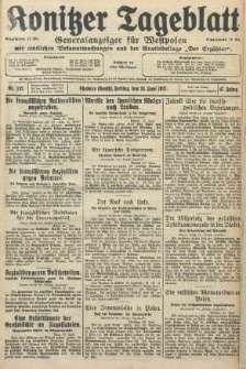 Konitzer Tageblatt.Amtliches Publikations=Organ, nr142