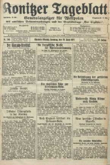 Konitzer Tageblatt.Amtliches Publikations=Organ, nr144